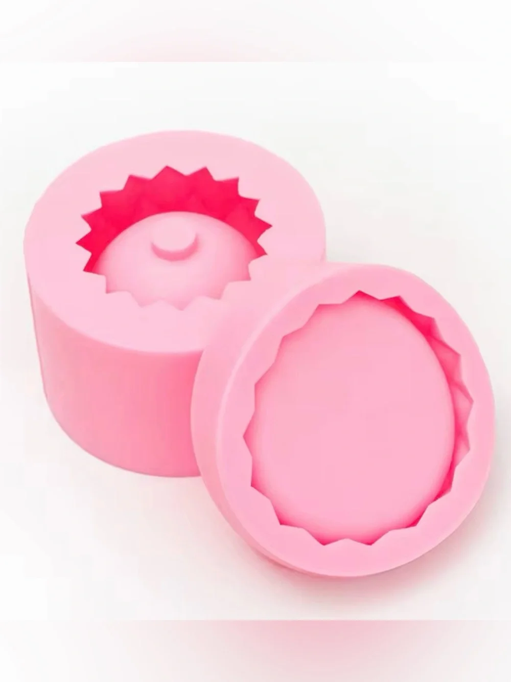 Silicone Mold for Planter & Dish Base Saucer Cement Resin NWOT